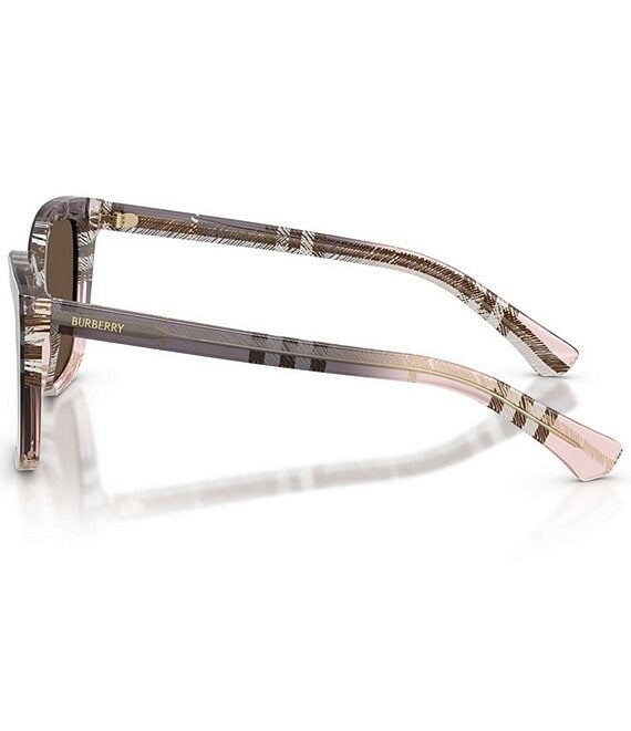Check Cat-eye Sunglasses Rose - Burberry