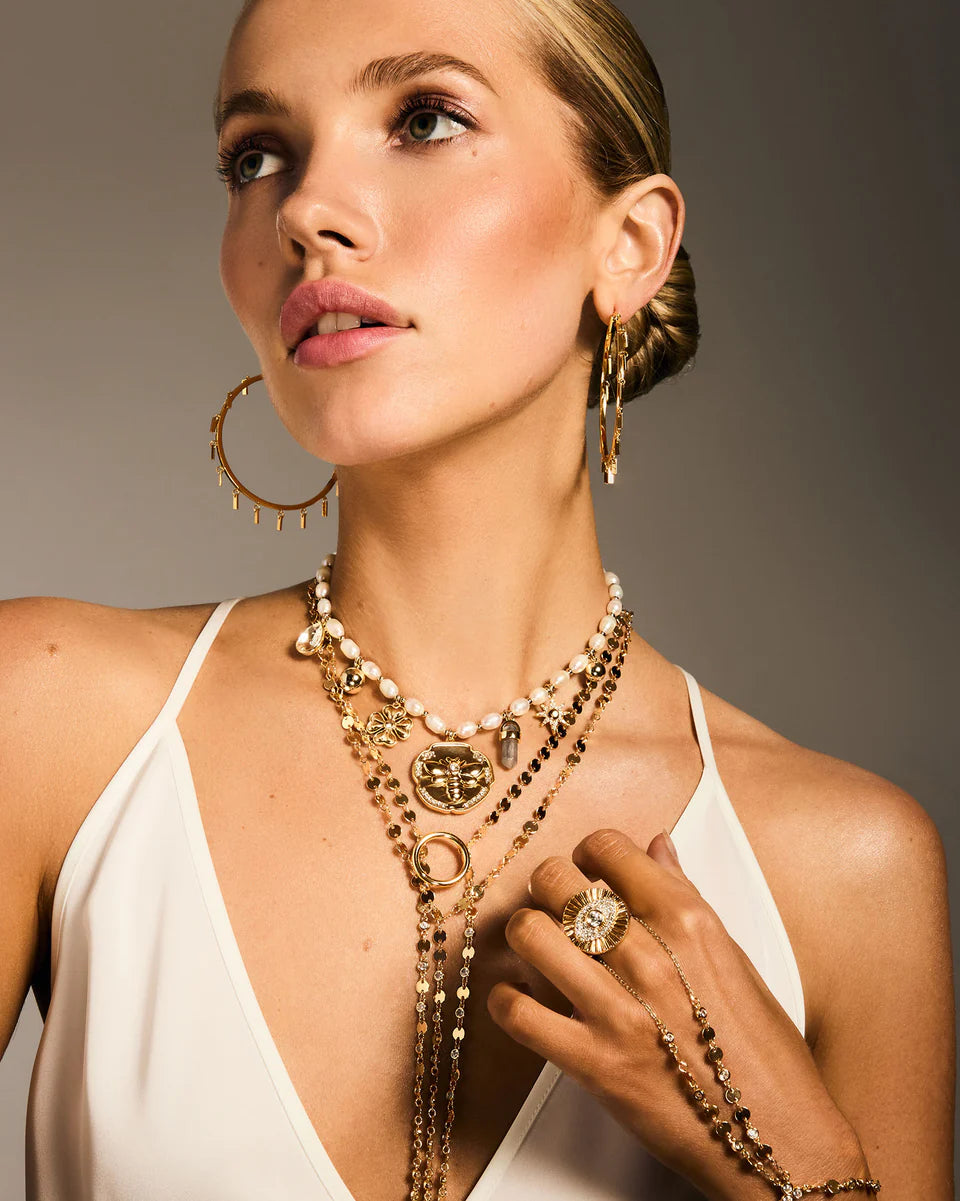 Celia Cocktail Ring Gold - Ramy Brook