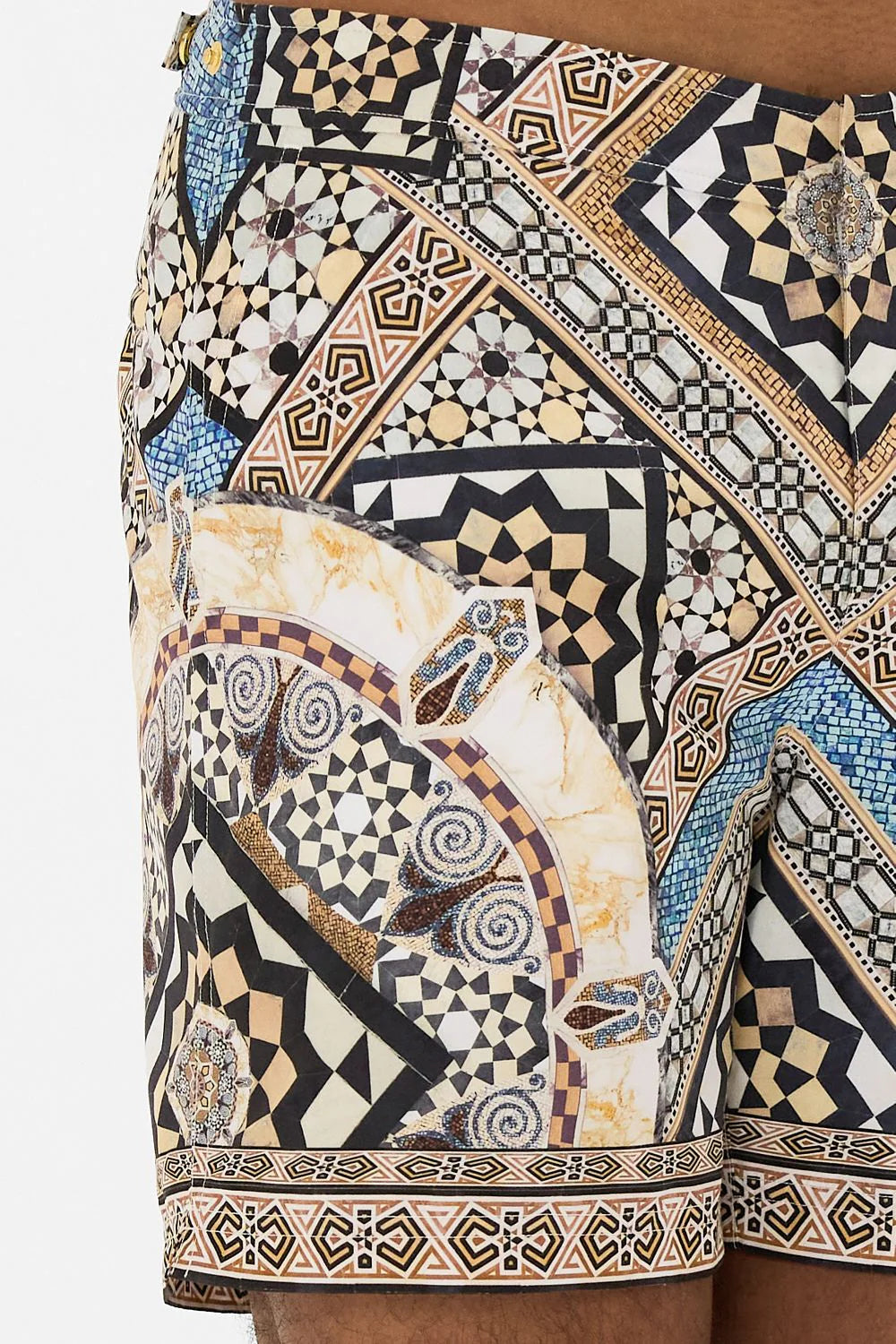 Mid Length Swim Short Make Me Your Mosaic - Camilla