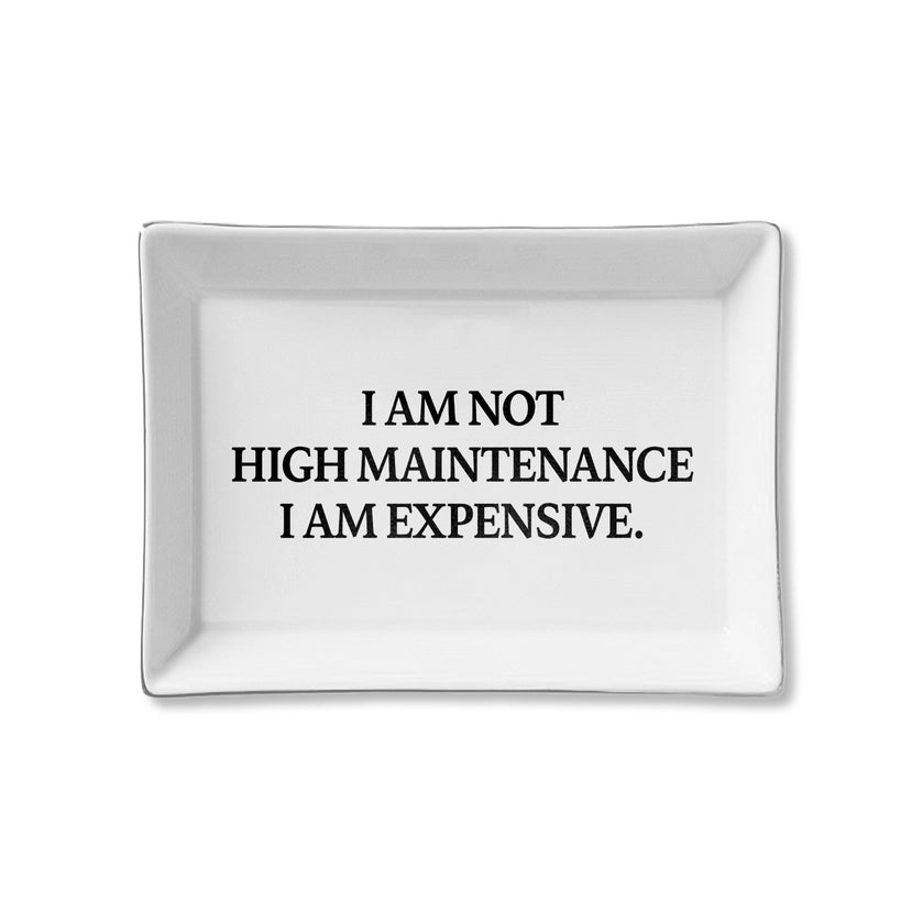 Ceramic Tray High Maintenance - Toss Designs