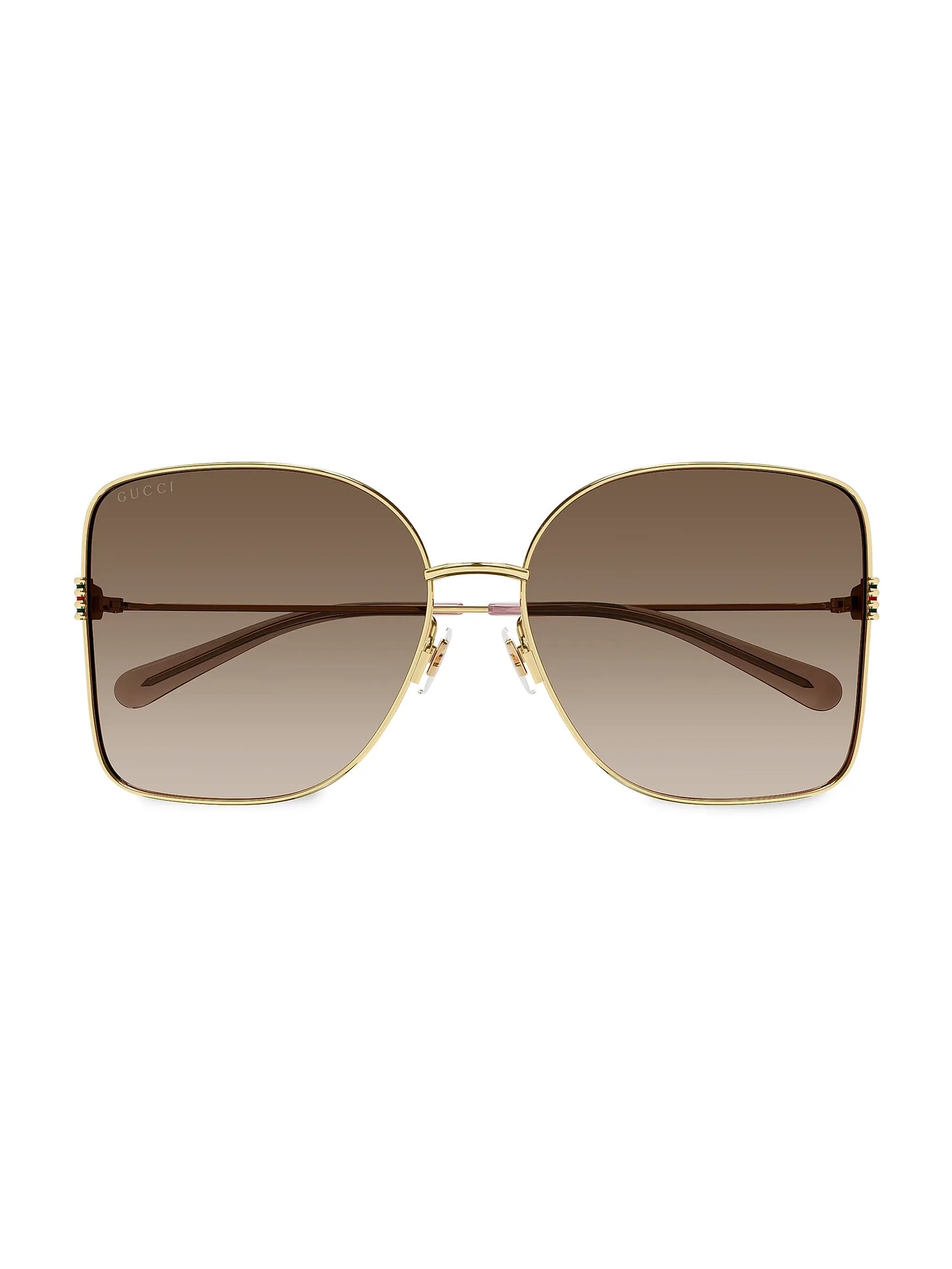 Women's Metal Sunglasses Gold - Gucci