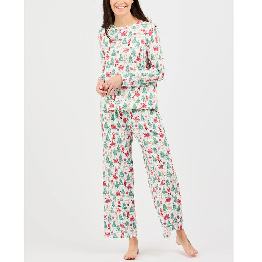 Annie Pants Set Tidings and Toile Multi - Mary Square