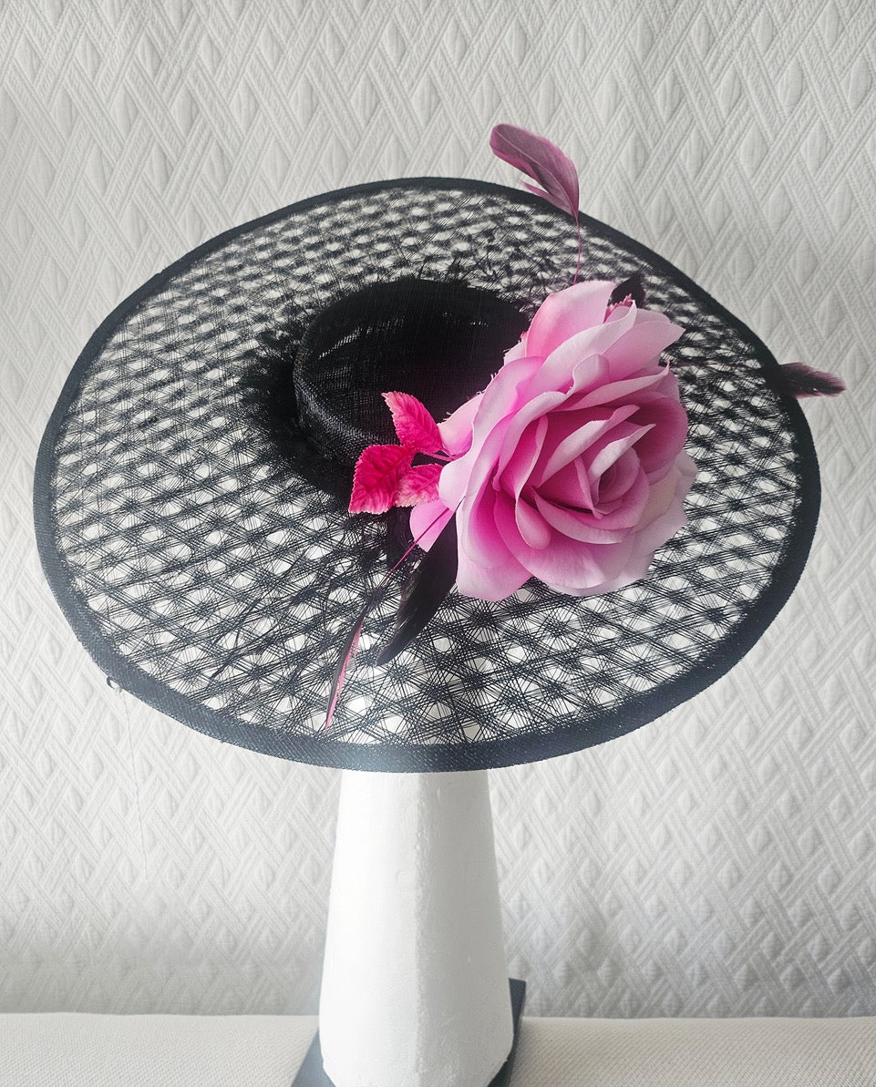 Andrea Hat Black - Hats by Gigi