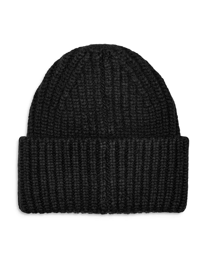 Chunky Rib Beanie Black - UGG