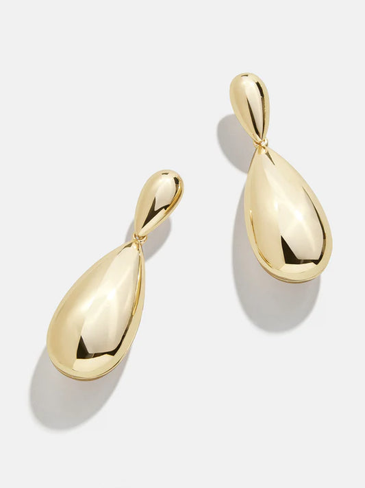 Frances Earrings Gold - BaubleBar