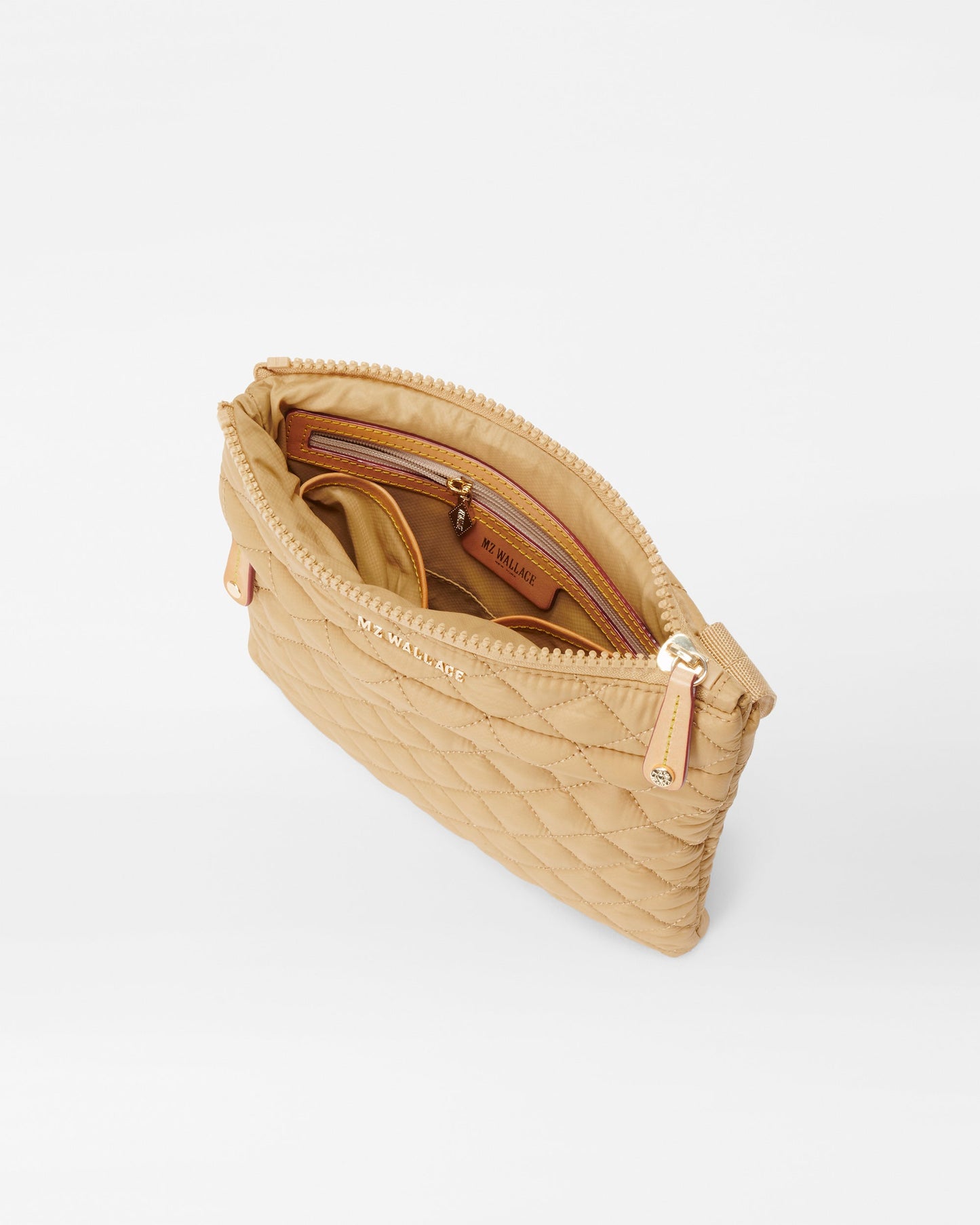 Metro Flat Crossbody Camel - MZ Wallace