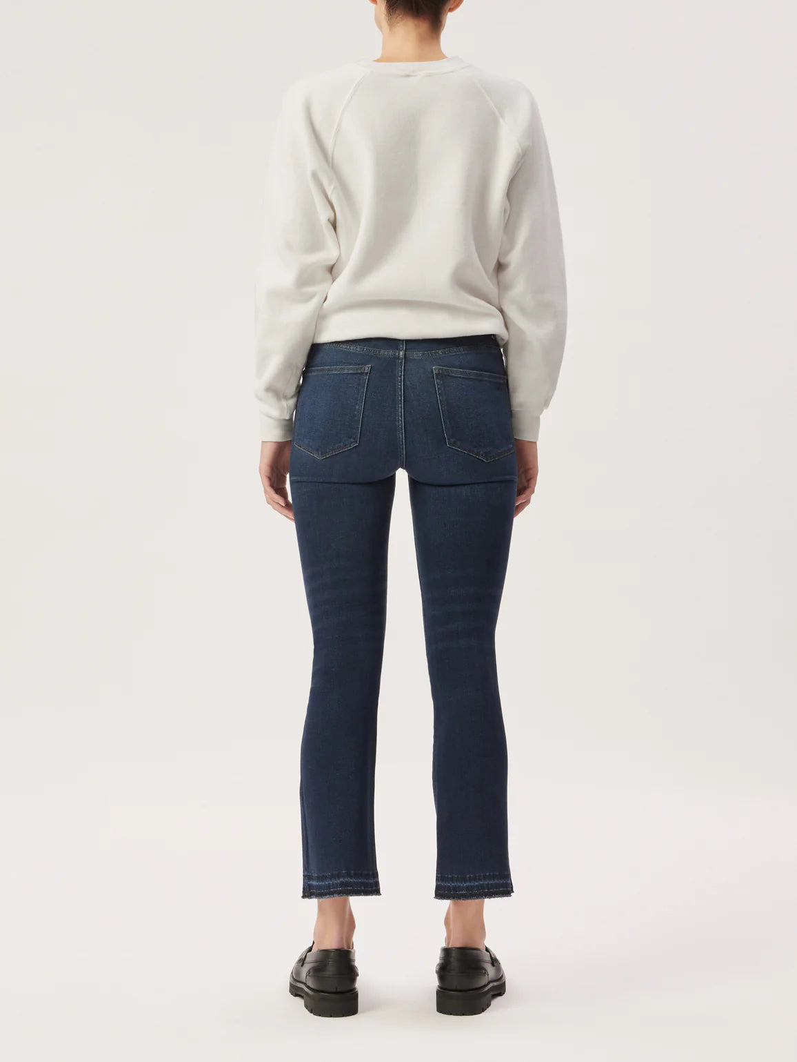 Bridget Boot High Rise Instasculpt Crop Jeans Dark Indigo Released - DL1961