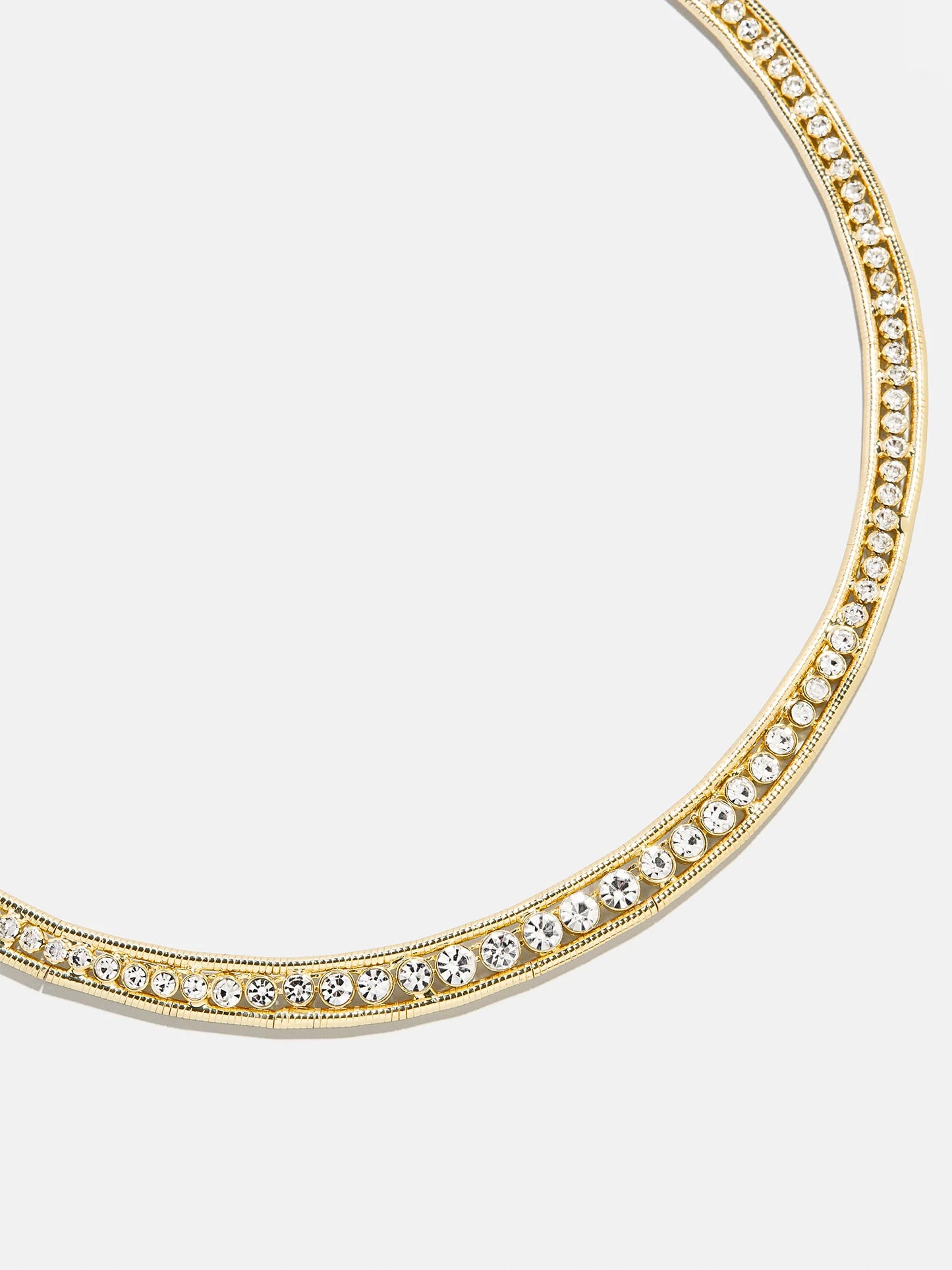 Olivia Collar Necklace Gold/Pavé - BaubleBar