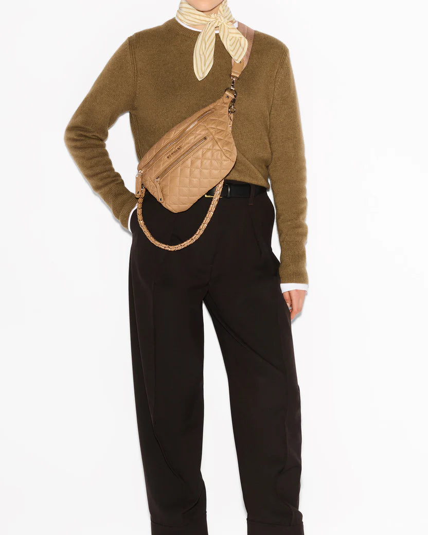Small Crosby Crossbody Sling Caramel - MZ Wallace