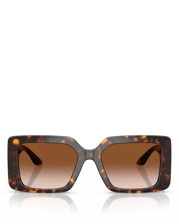 Greca Square Sunglasses Havana - Versace
