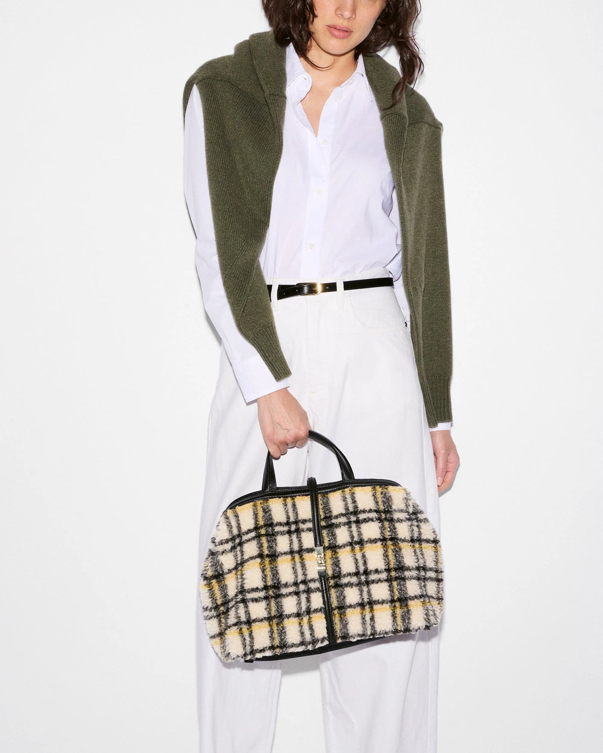 Medium Astor Top Handle Highland Plaid - MZ Wallace