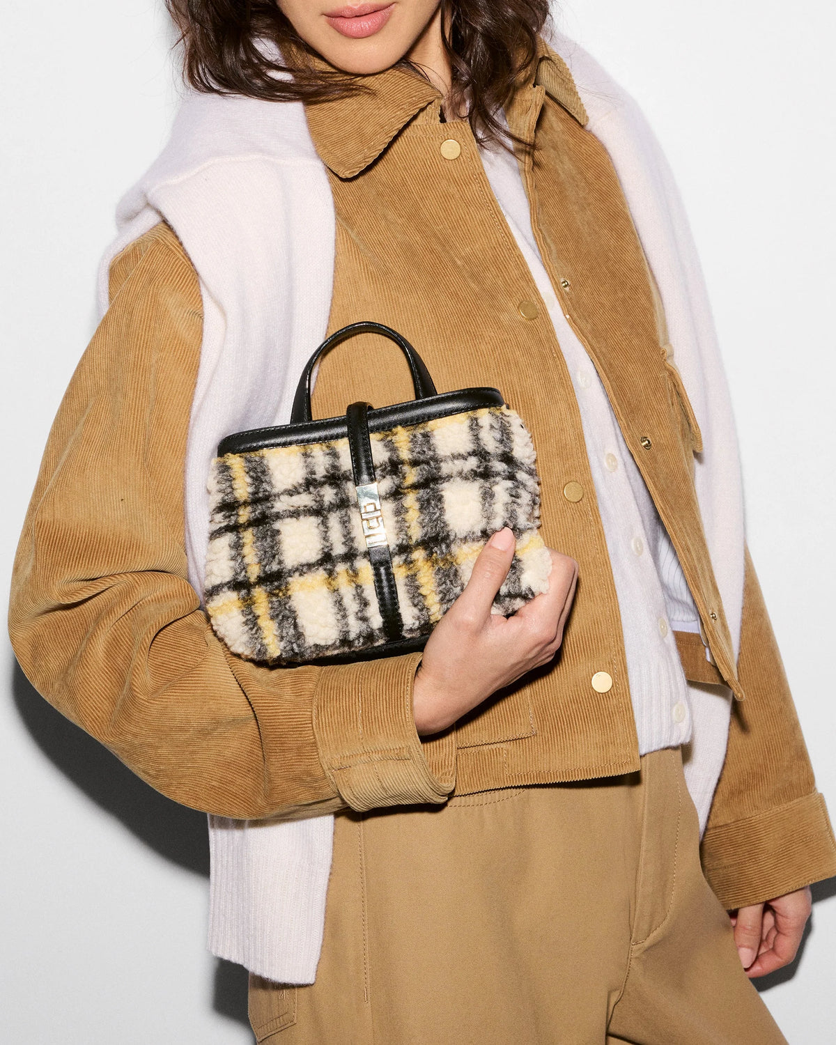 Mini Astor Top Handle Highland Plaid - MZ Wallace
