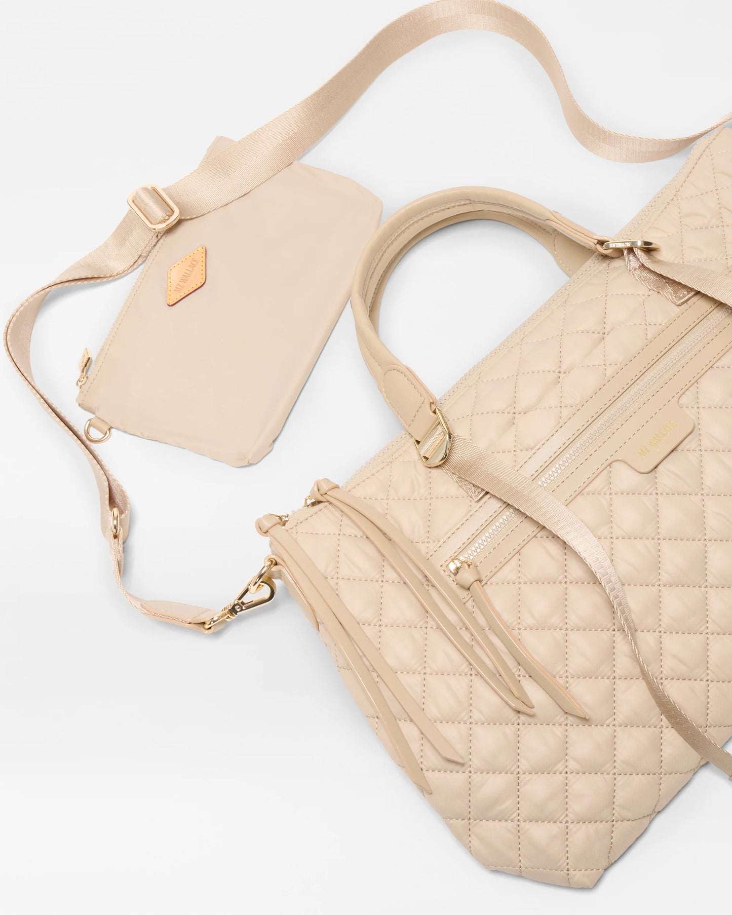 Medium Park Satchel Buff - MZ Wallace