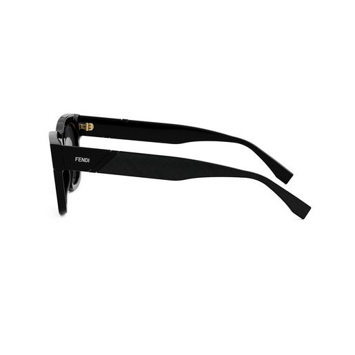 Fendi Diagonal FF Sunglasses Black - FENDI