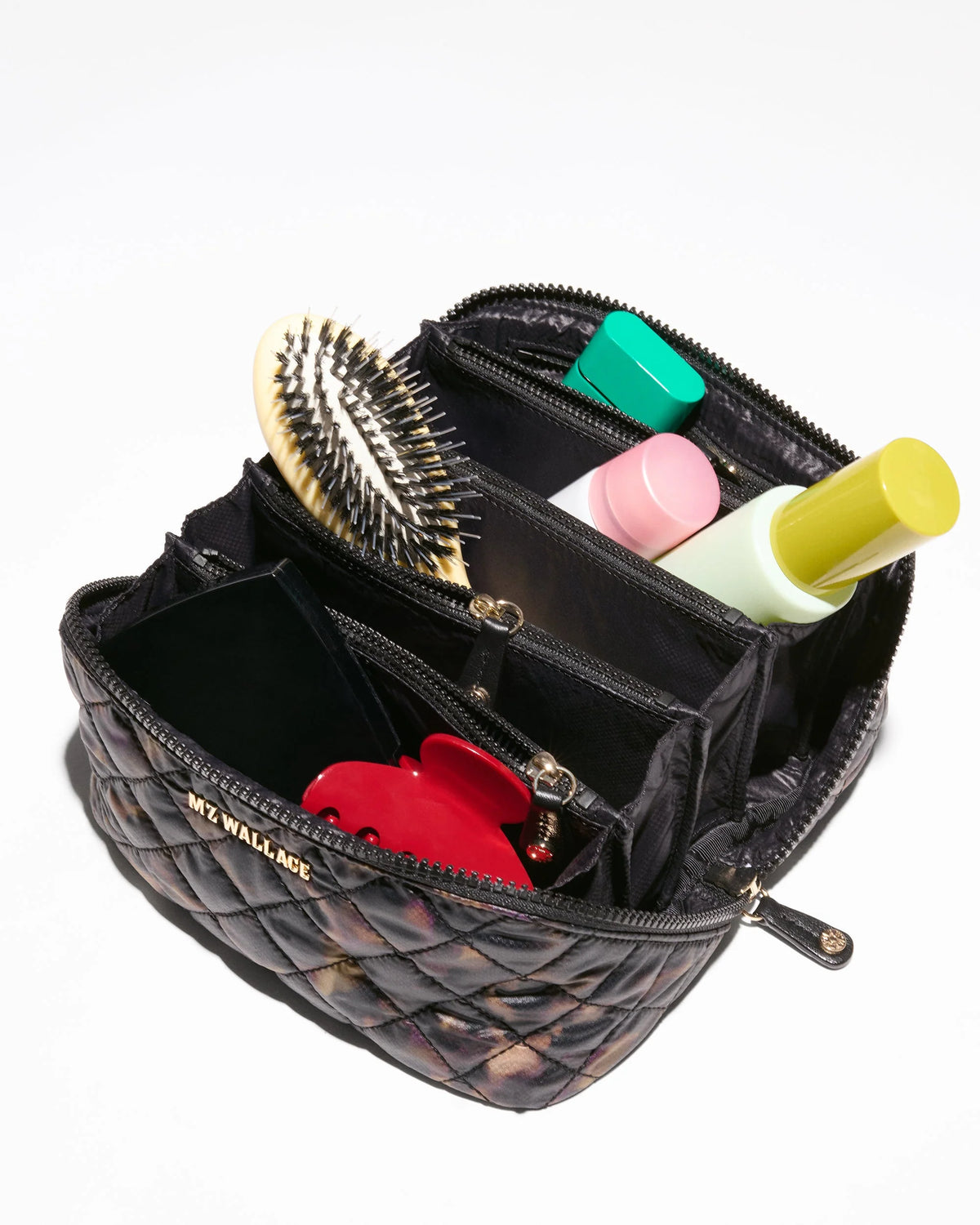Metro Accordion Organizer Tortoise Shell - MZ Wallace