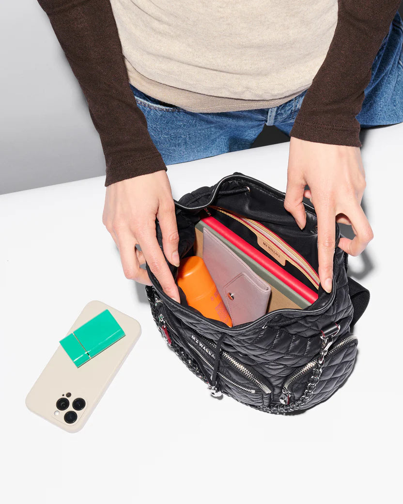 Mini Crosby Backpack Black - MZ Wallace