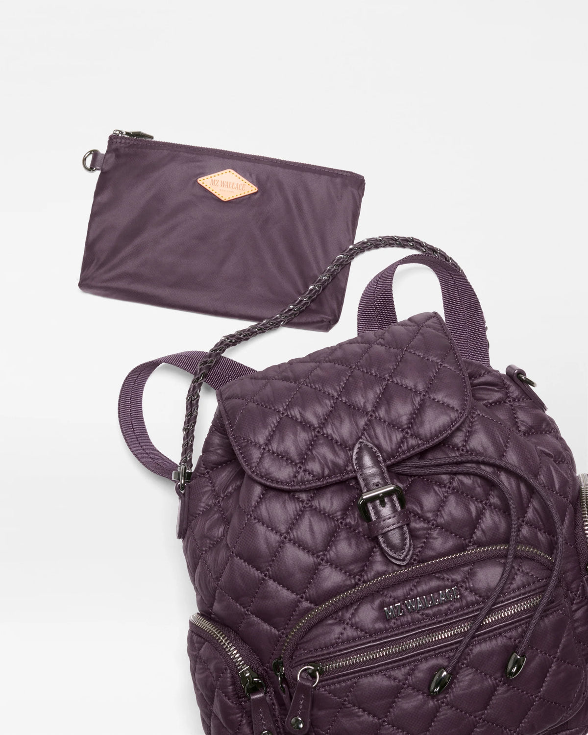 Mini Crosby Backpack Raisin - MZ Wallace
