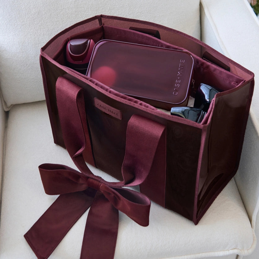 Bow Jelly Tote Red Velvet - Case-Mate