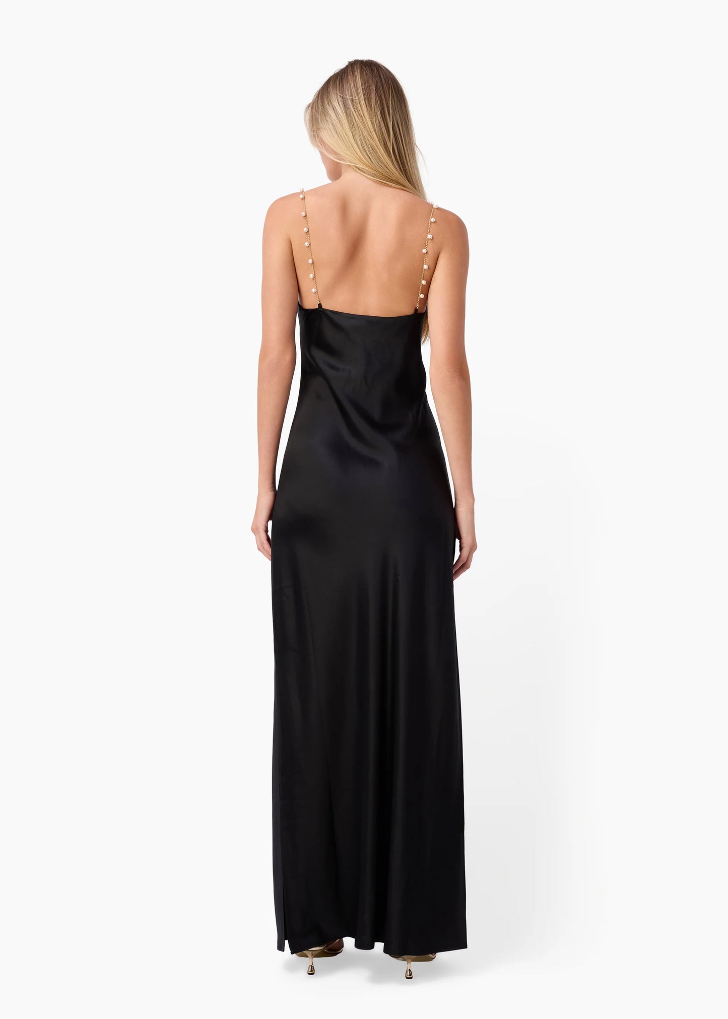 Shallon Gown Black - CAMI NYC