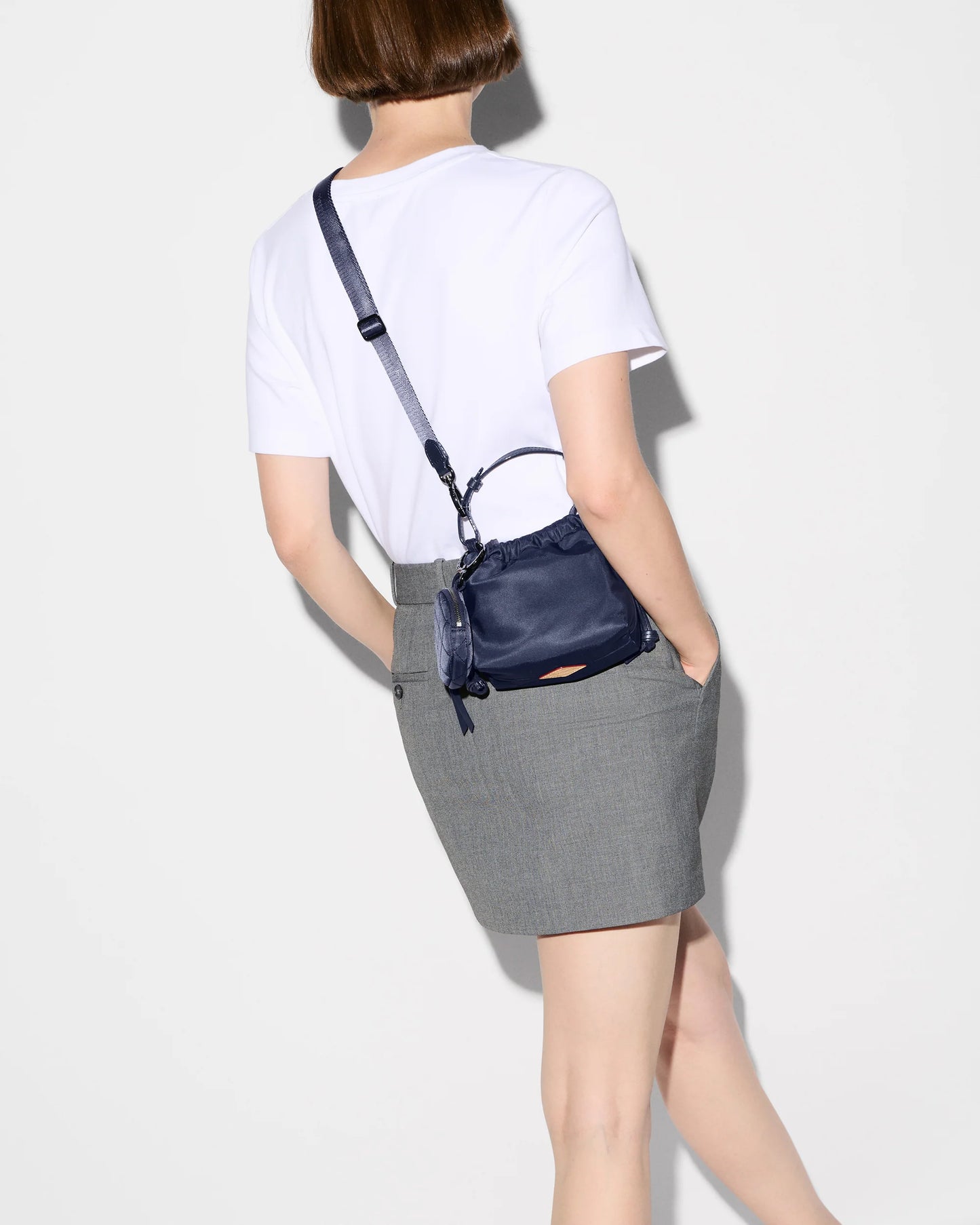 Waverly Bebe Tote Navy - MZ Wallace
