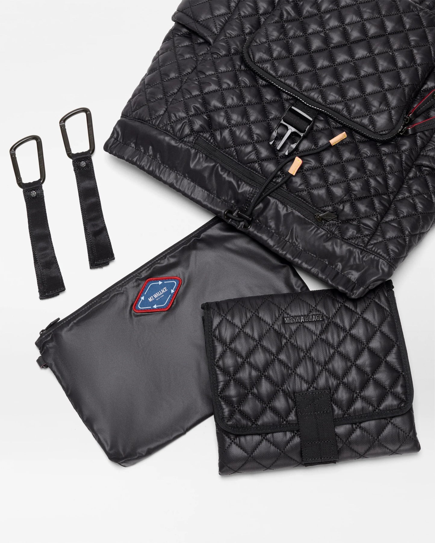 Metro Diaper Backpack Black - MZ Wallace