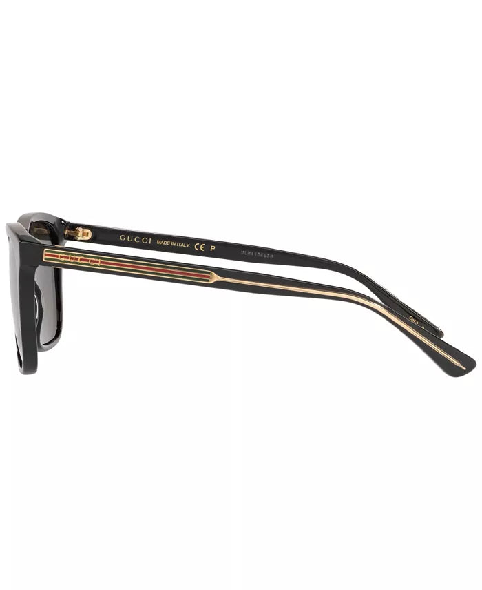 Mens Square Sunglasses Black - Gucci