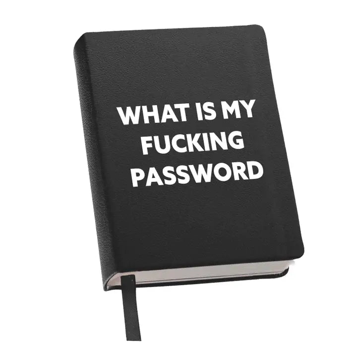 Password Book Black - Toss Designs