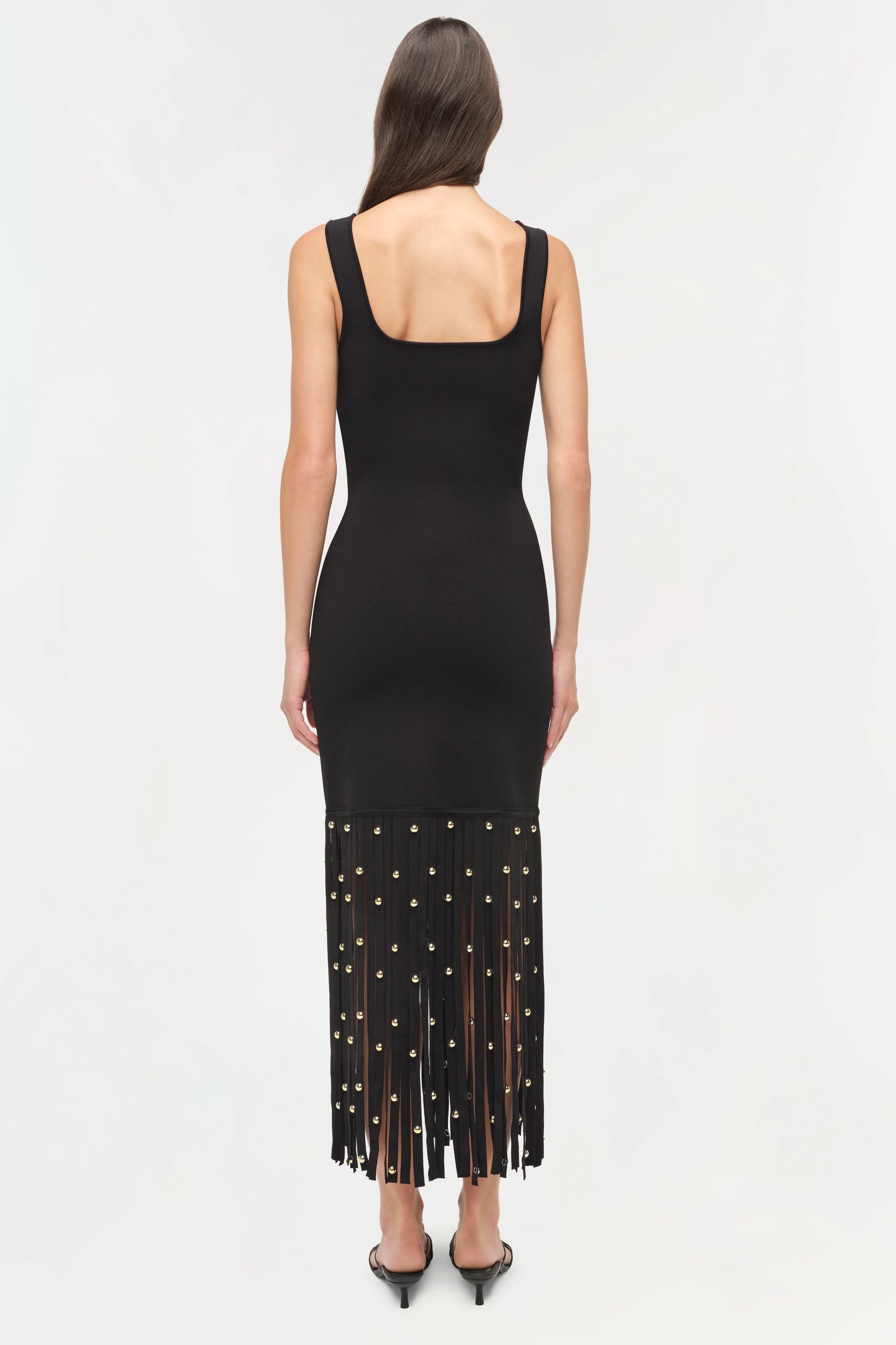 Romelia Knit Midi Dress Black - Simkhai
