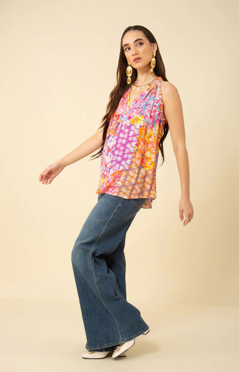 Adeline Top Coral - Hale Bob