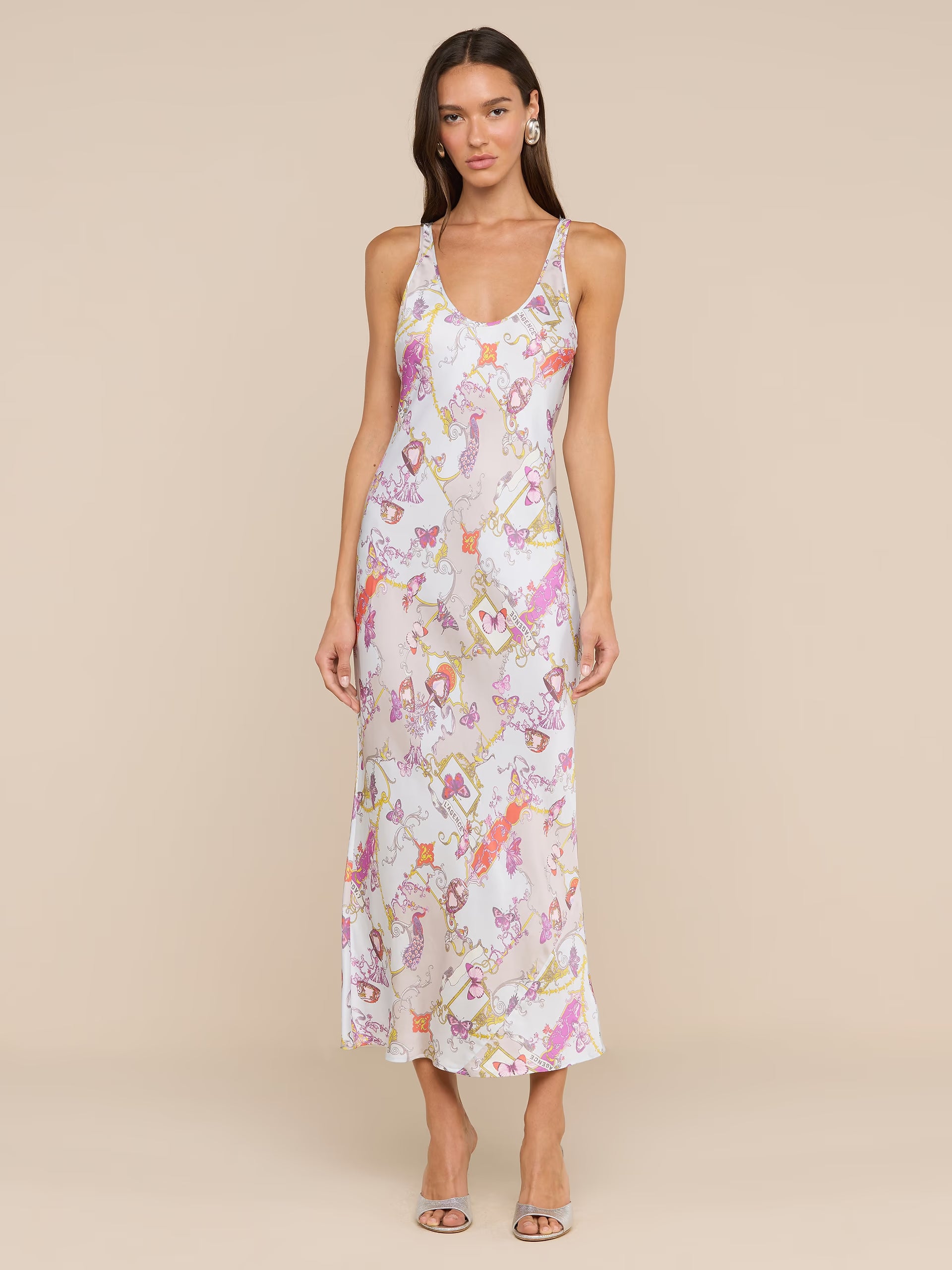 akiya satin maxi dress Multi Baroque Toile David's Bridal Wedding Dress, Flex Tailor Tuxedo cut satin tank dress Sizes:US Mens 9/Womens 10