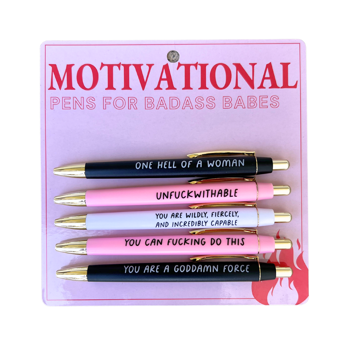 Motivational Pens For Badass Babes - FUN CLUB