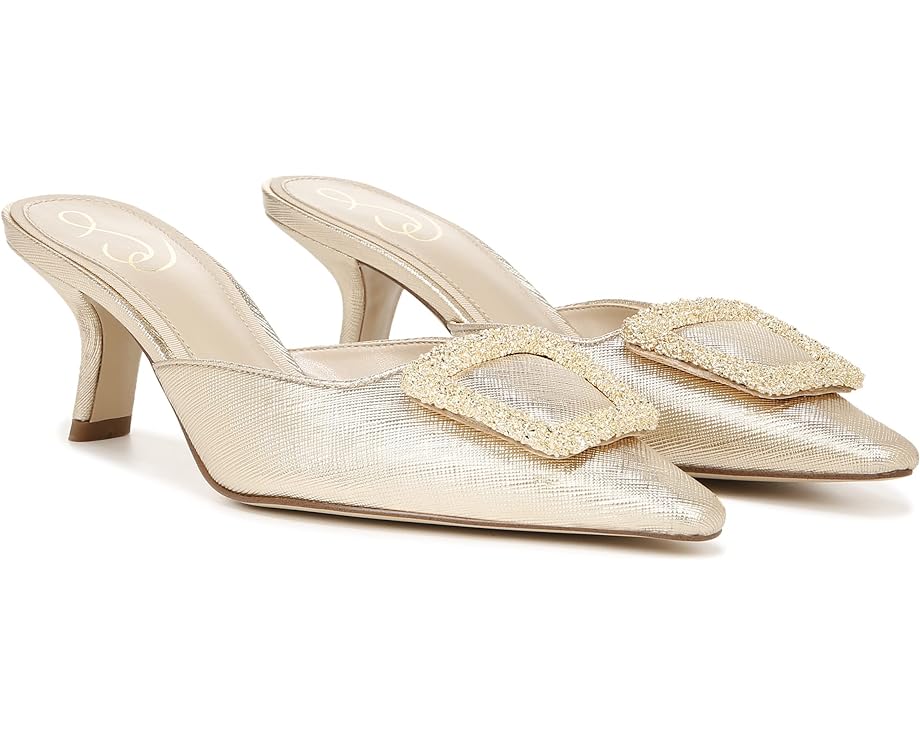 Sam edelman clearance gold mules