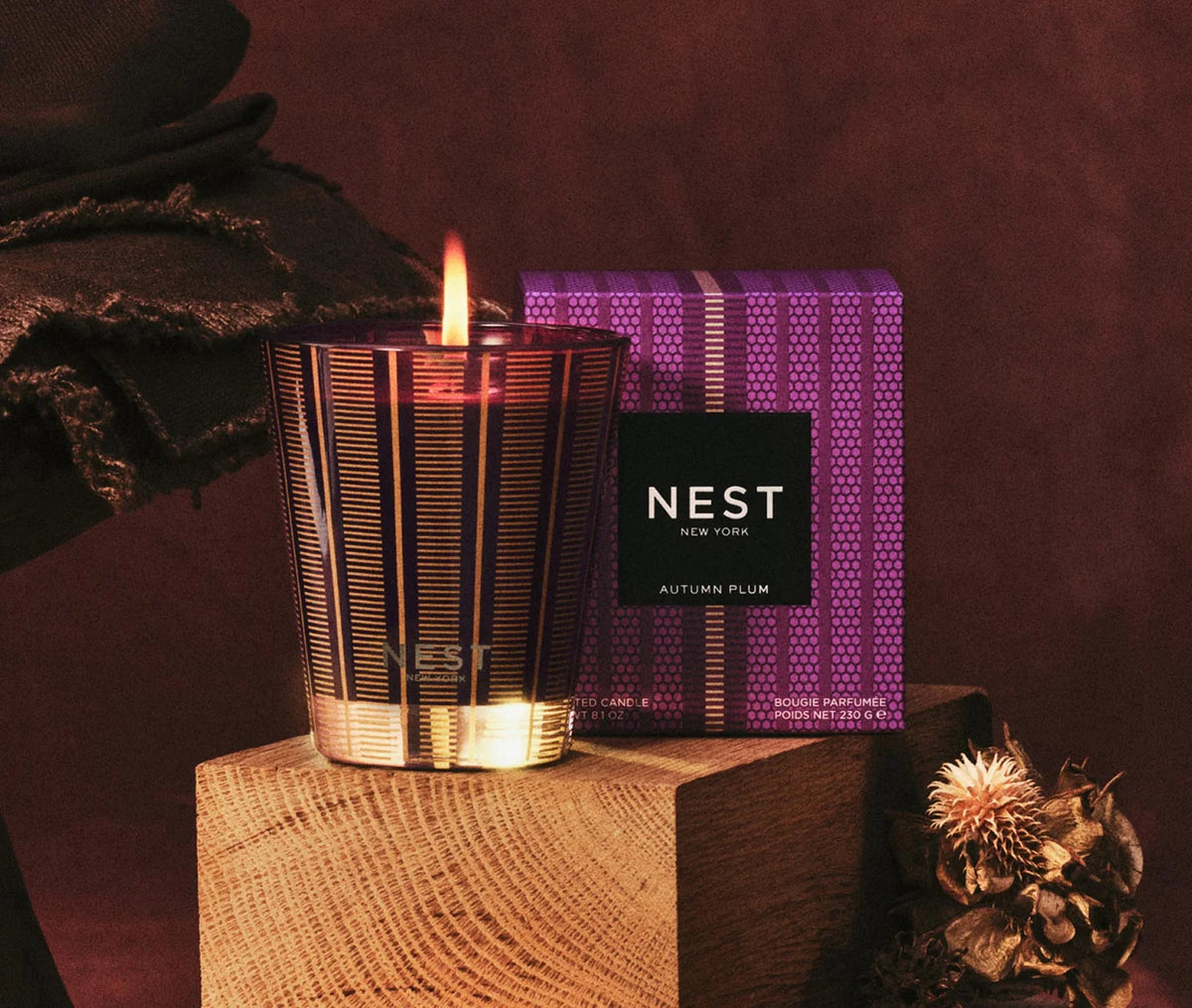 Autumn Plum Classic Candle - Nest