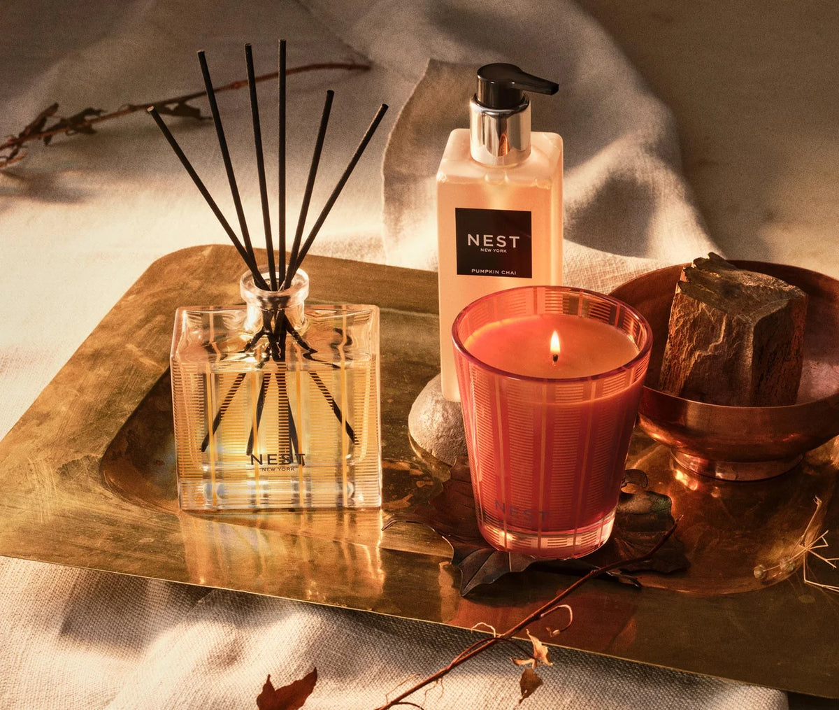 Pumpkin Chai Classic Candle - Nest