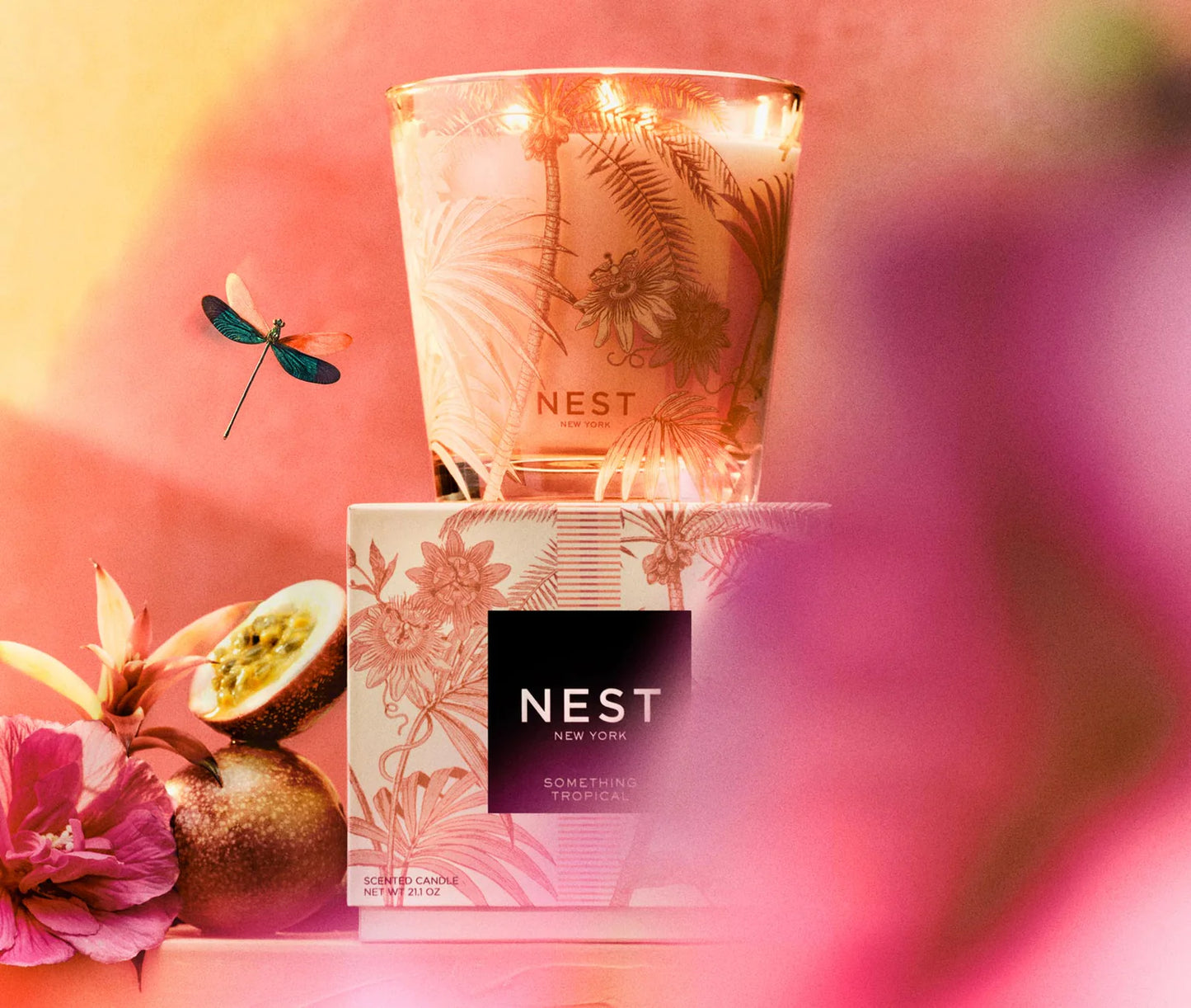 Specialty 3-Wick Candle Something Tropical - Nest