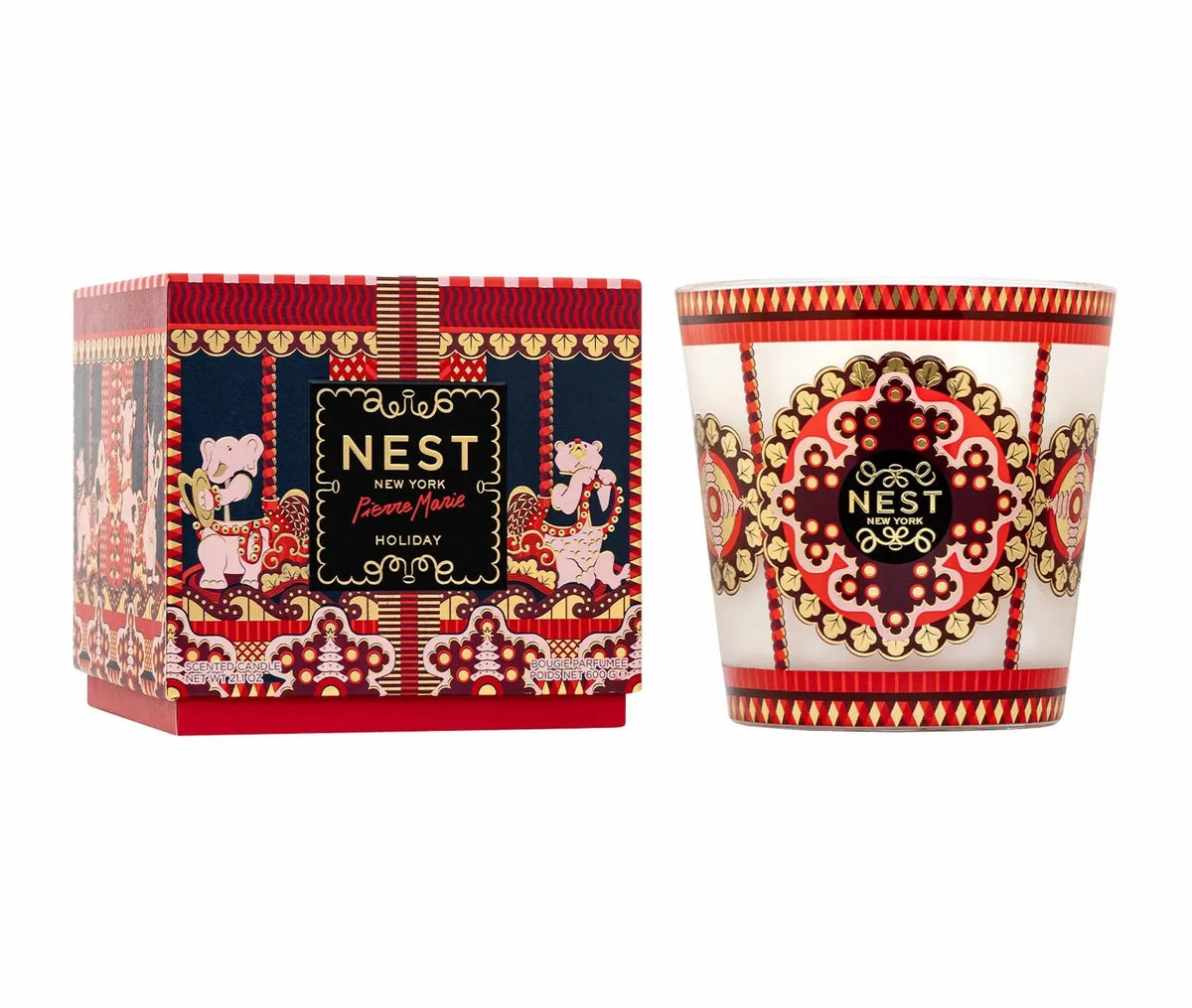 Pierre Marie Classic Candle & Reed Diffuser Set Holiday - Nest