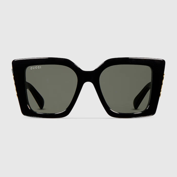 Womens Butterfly Sunglasses Black - Gucci