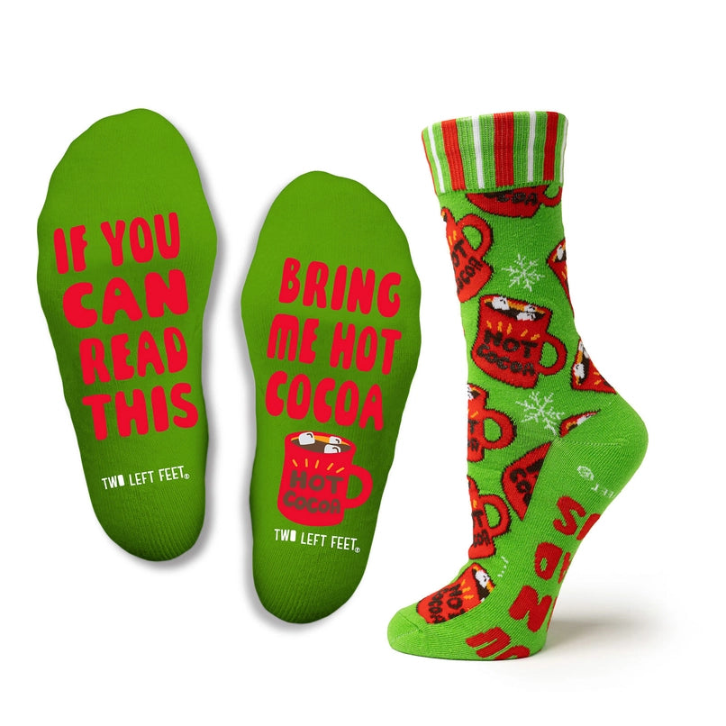 Bring Me Hot Cocoa Socks - Two Left Feet