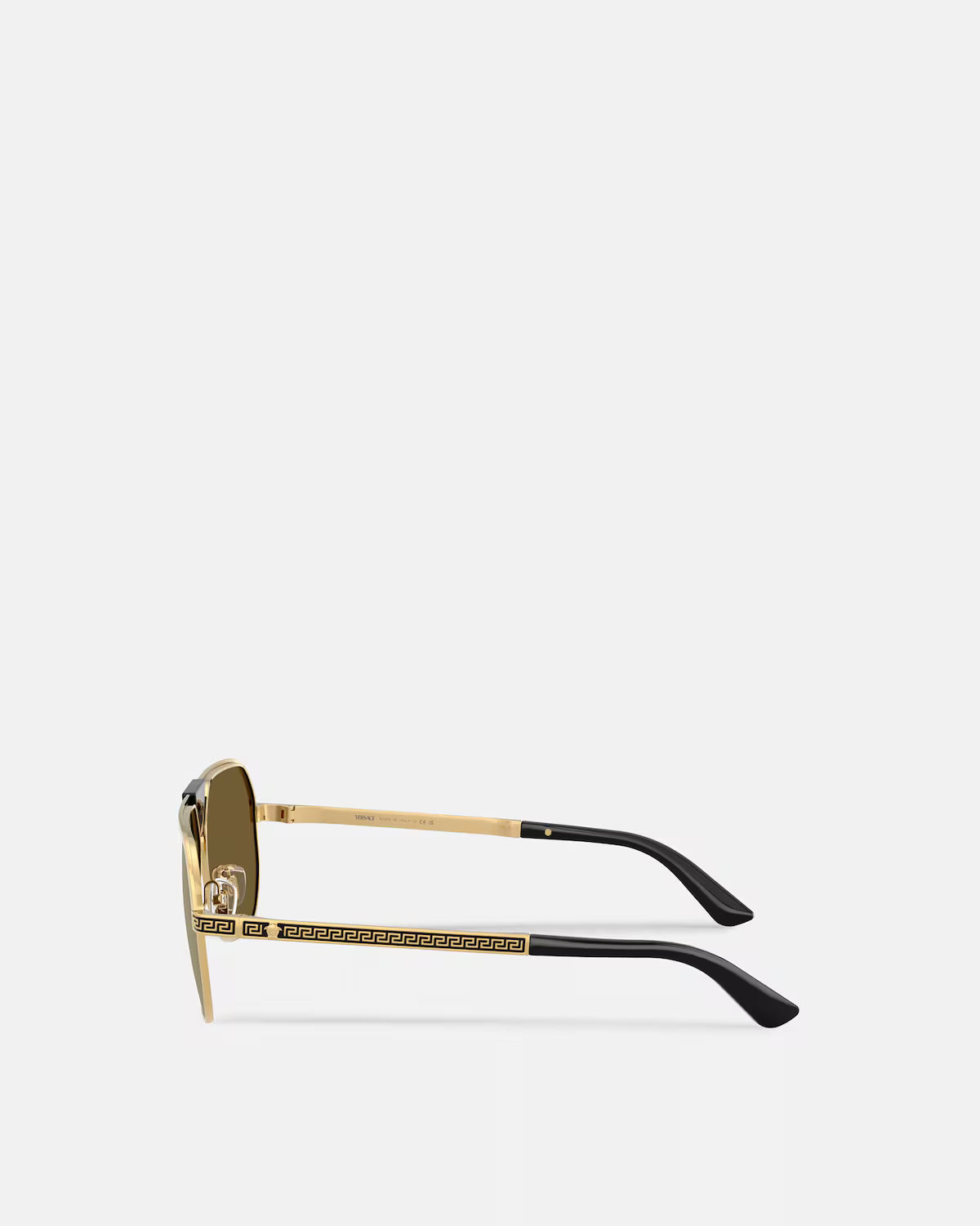 Greca Flow Navigator Sunglasses Gold - Versace