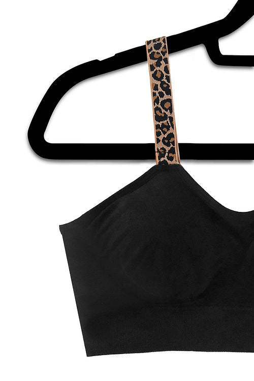 BLACK CHEETAH SPORTS BRA