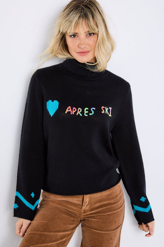 Apres Ski Sweater Black - Lisa Todd