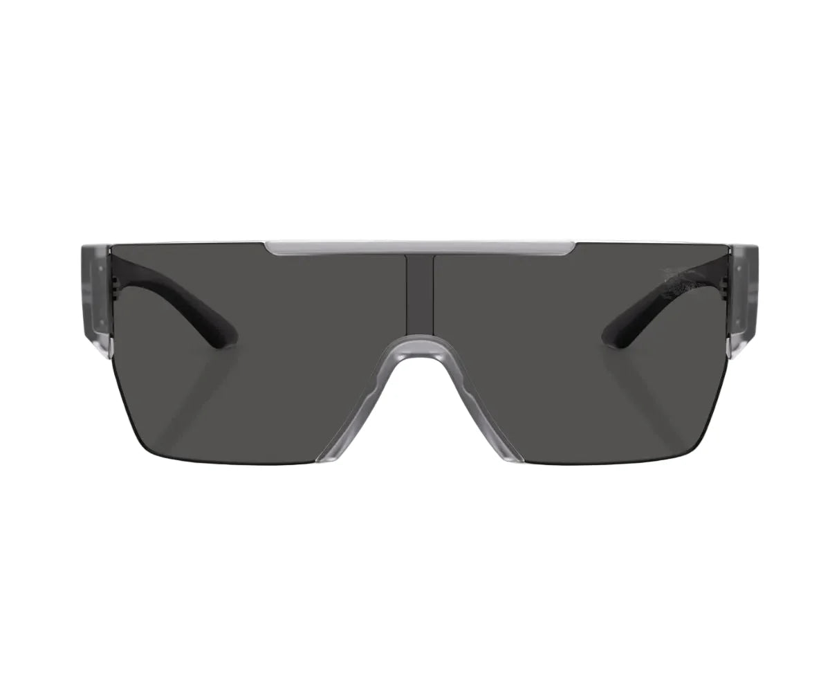 Shield Sunglasses Matte Grey - Burberry