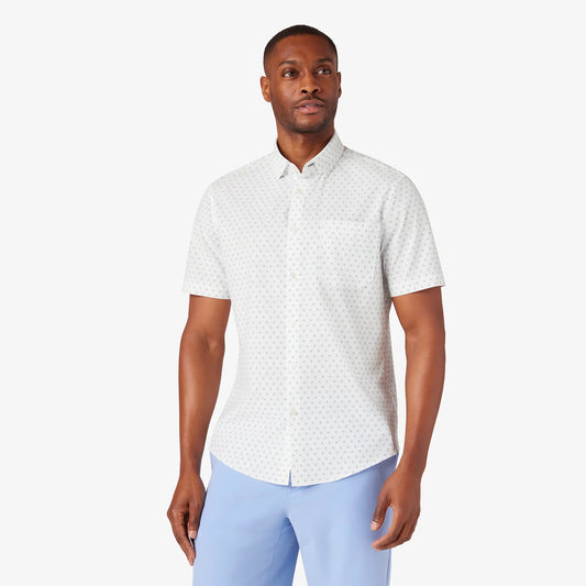 Leeward Short Sleeve Shirt Balsam Star - Mizzen + Main