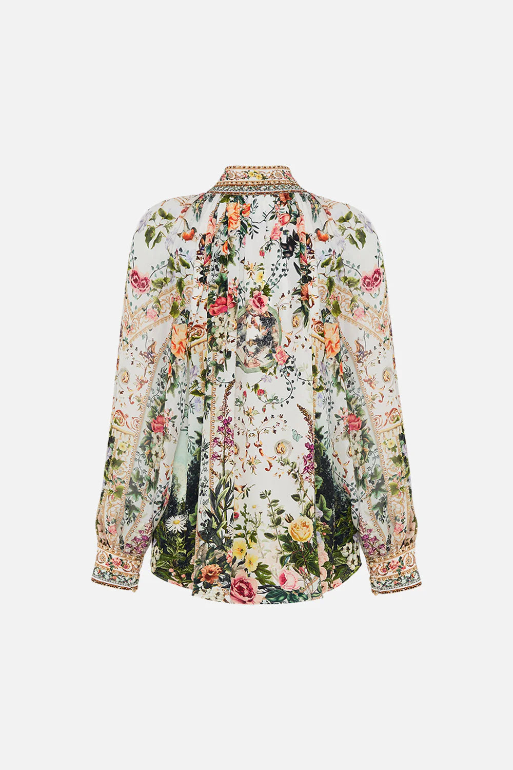 Raglan Button Up Shirt Renaissance Romance - Camilla