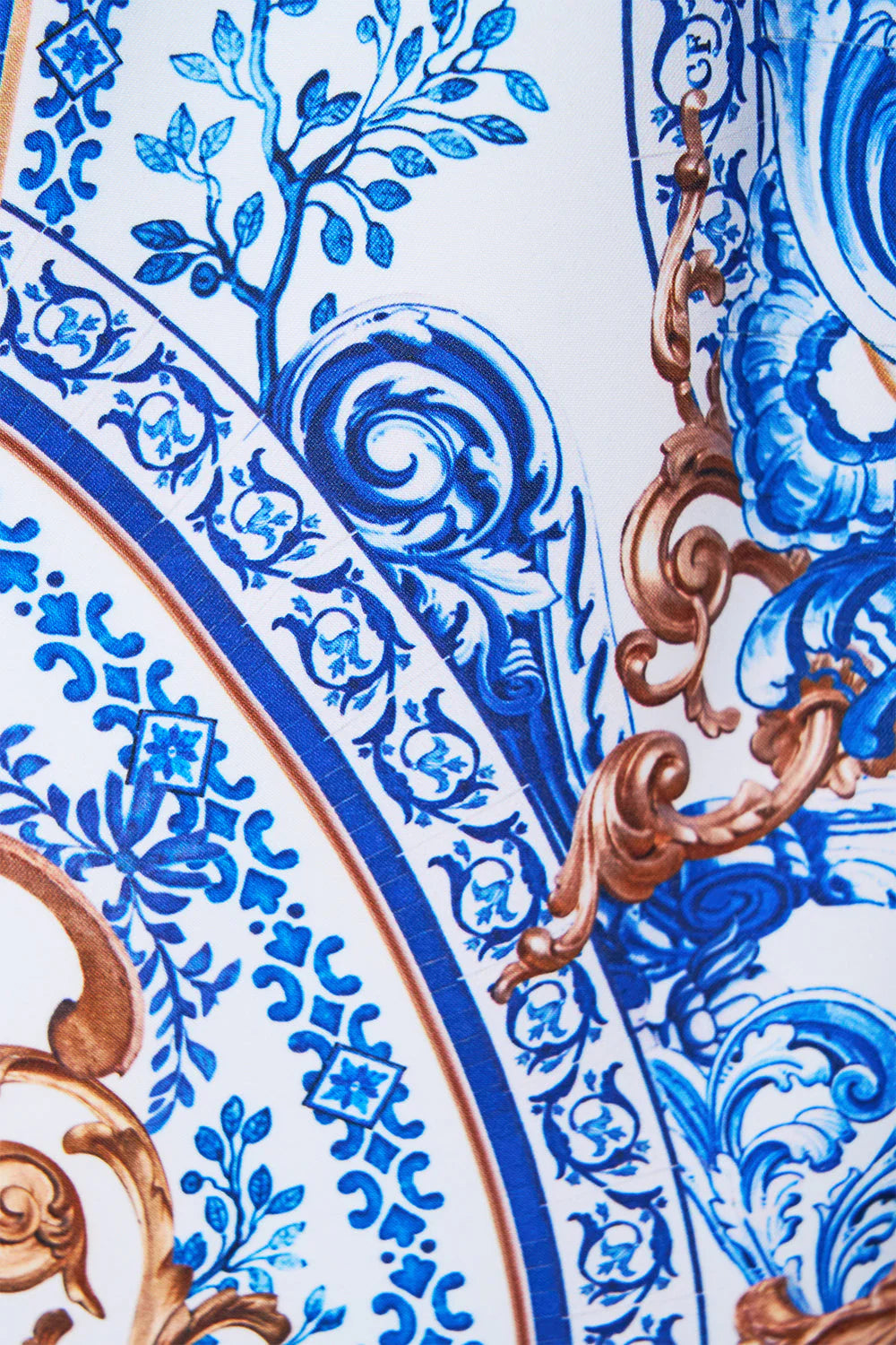 Mid Length Boardshort Azul Adventures - Camilla