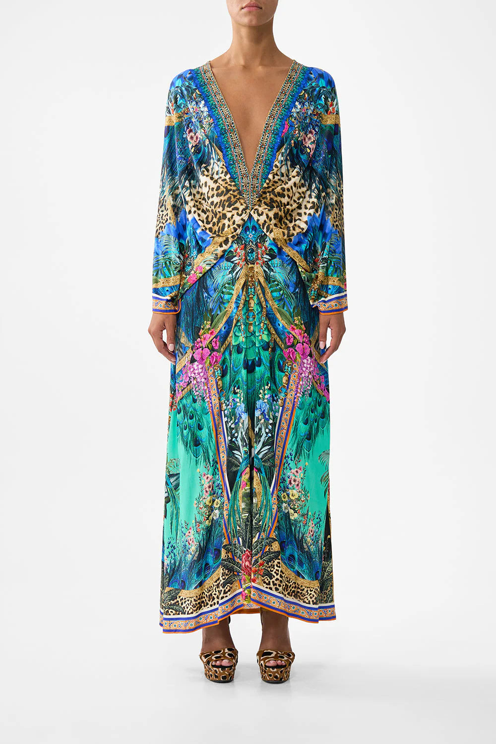 camilla jersey dress Tuck Front Jersey Dress Animal Alchemy