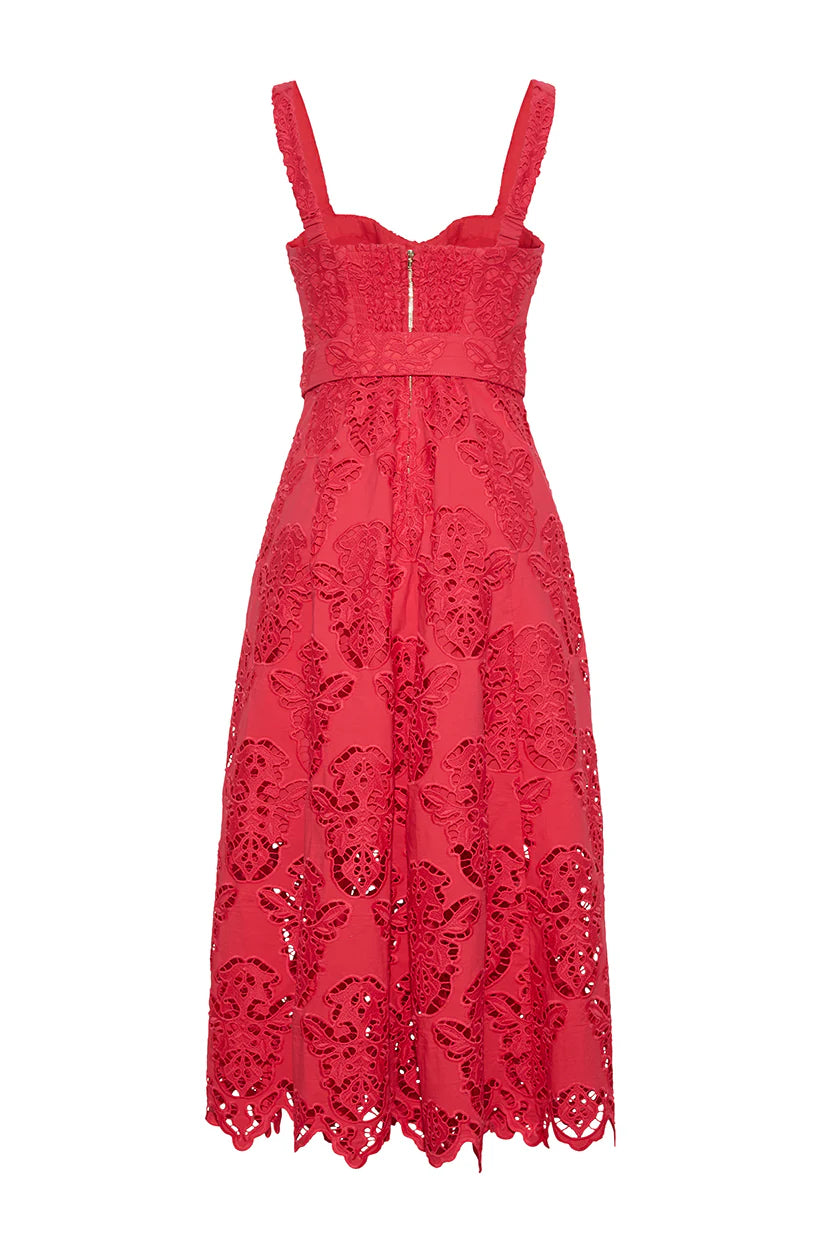 Calypso Dress Azalea Eyelet - Cara Cara