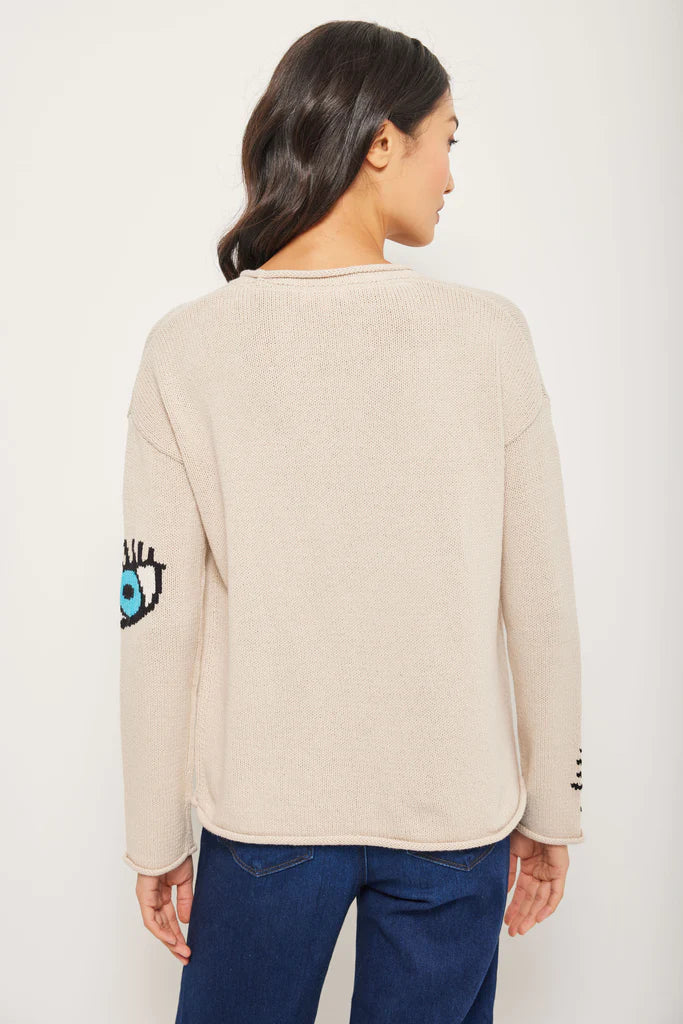 Eyes On You Sweater Salty - Lisa Todd
