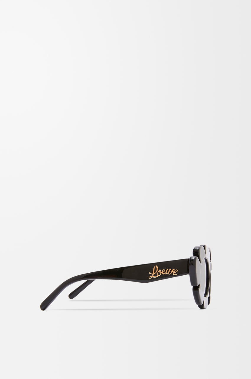 Flower Sunglasses Black - Loewe