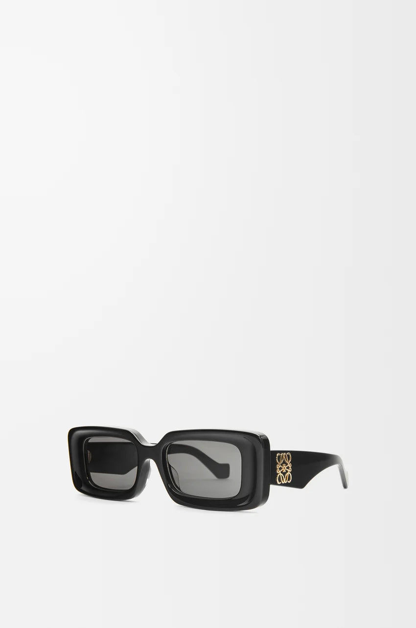 Rectangular Sunglasses Black - Loewe